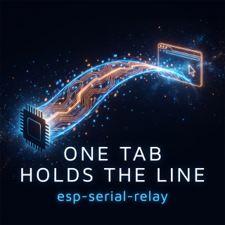 The esp-serial-relay — One Tab Holds the Line